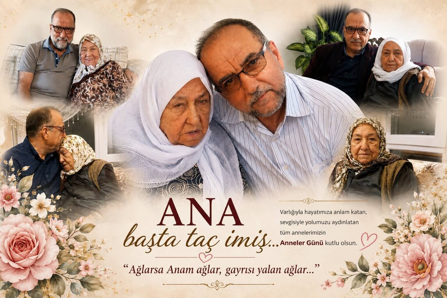 ANA BAŞTA TAÇ İMİŞ…